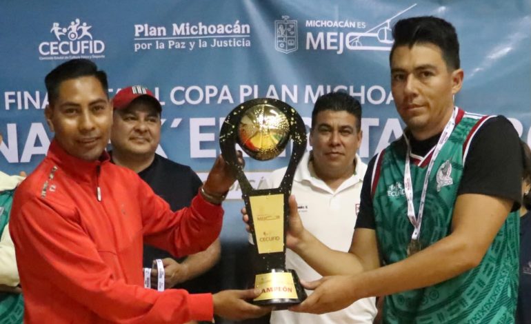 Zacapu, Zamora y Múgica levantan títulos estatales en la Copa K’eri Ireta