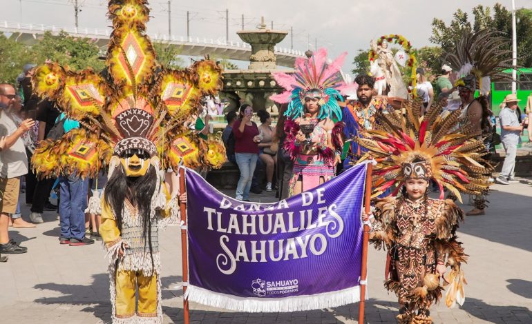 Los Tlahualiles de Sahuayo conquistan Jalisco en el marco de la fiesta mundialista