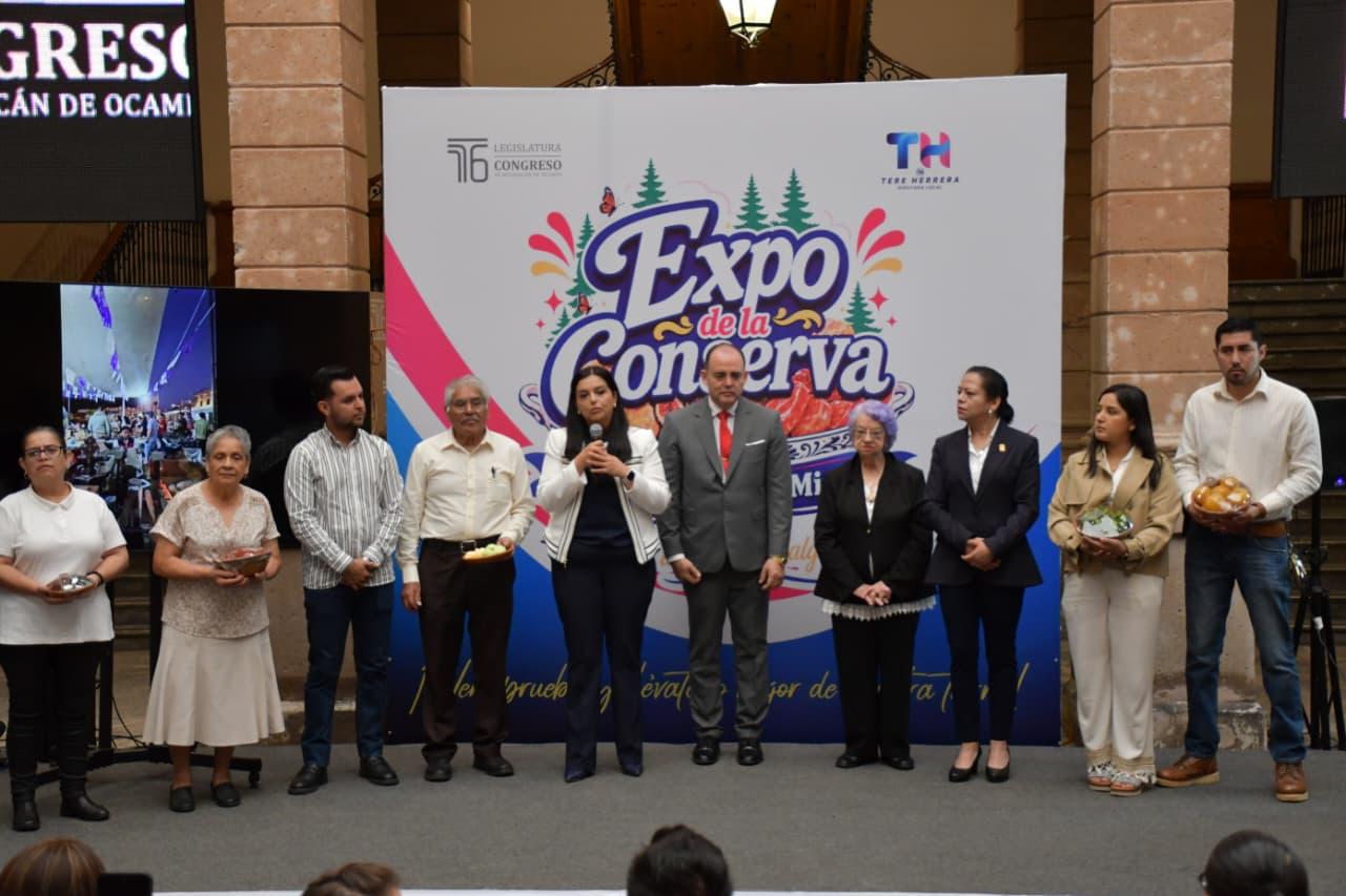 Busca diputada Tere Herrera declarar a la Feria de la Conserva de Ciudad Hidalgo Patrimonio Cultural Inmaterial de Michoacán