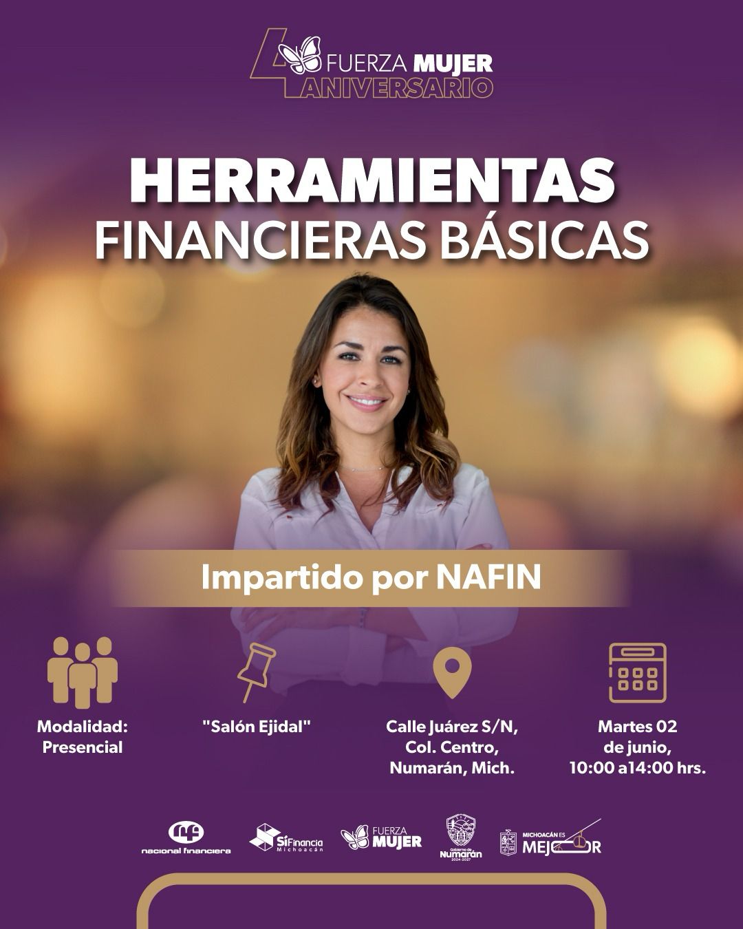 Sí Financia ofrecerá talleres de profesionalización en Salvador Escalante y Numarán