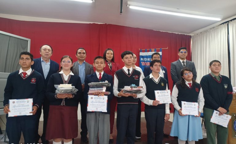 En Prepa Taximaroa… Se realizó con éxito el Concurso de Oratoria inter secundarias