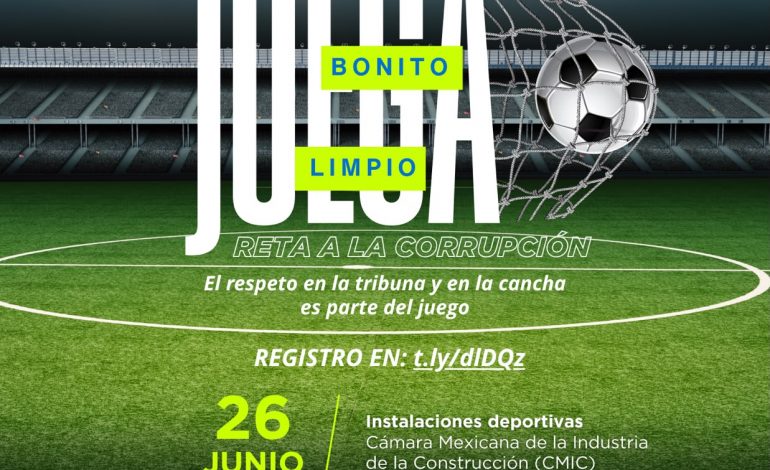 “Juega bonito, juega limpio”, una apuesta del SEA para retar a la corrupción