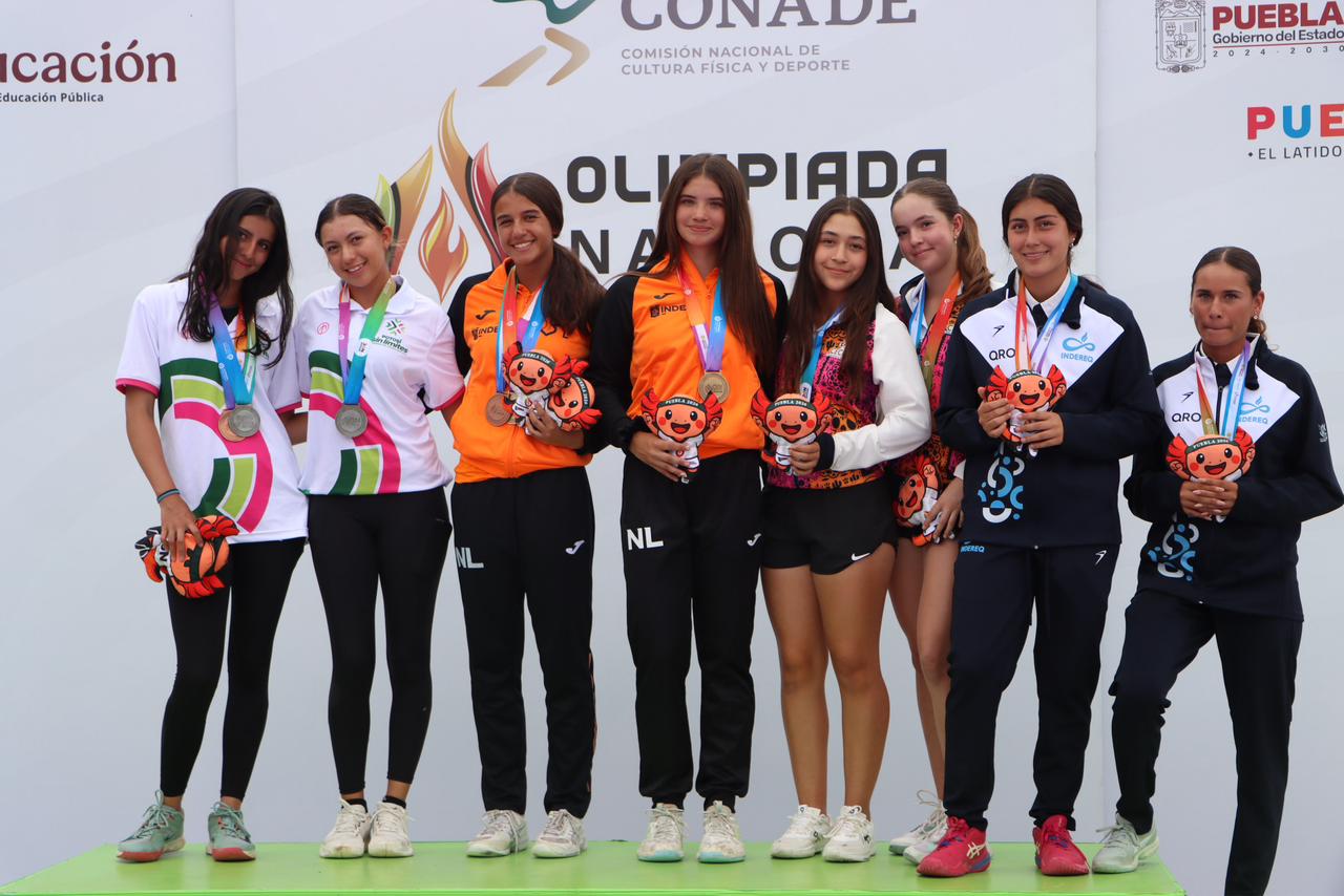 Histórico regreso al podio del tenis michoacano dentro de la Olimpiada Nacional