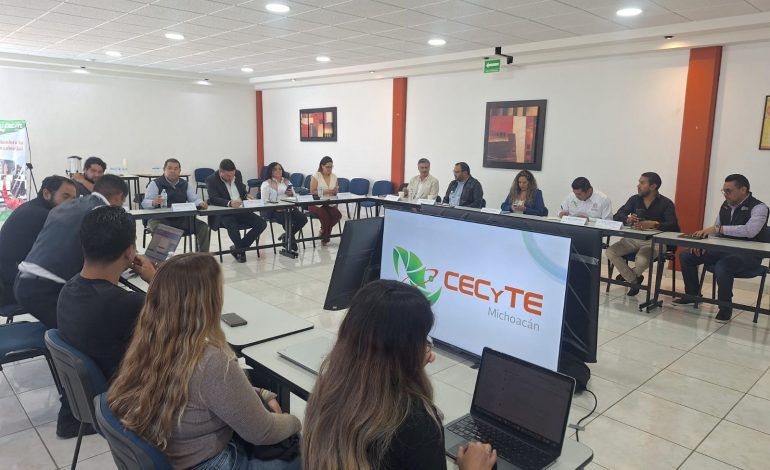 Moderniza Fiscalía General procesos académicos y administrativos del CECyTE Michoacán con sistema de alcance estatal