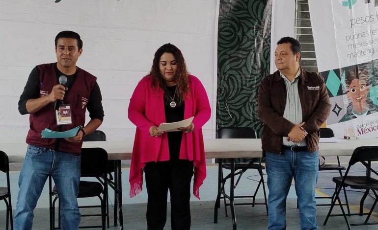 Entregaron Tarjetas de Becas Benito Juárez de Educación Media Superior En la EPALM