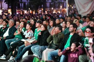 Pátzcuaro vibró con el Jalo Futbolero y celebró el triunfo de México en la justa mundialista