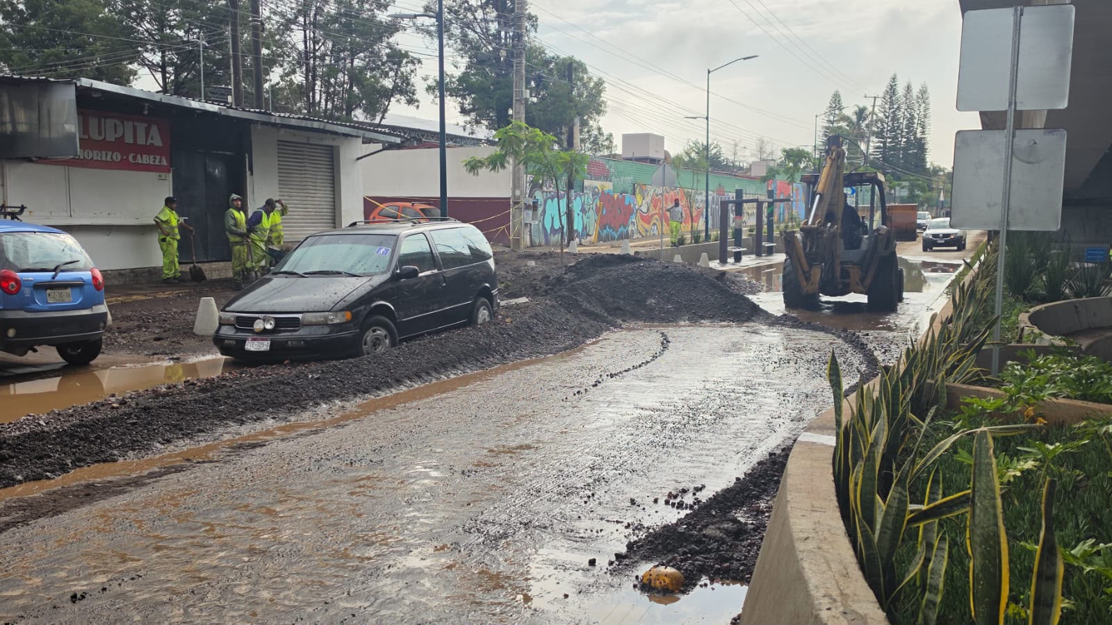 SCOP mantiene atención en el Paso Catrinas tras lluvias atípicas en Morelia