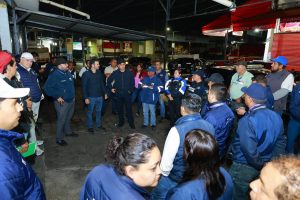Encabeza Yankel Benítez operativo de orden en Central de Abastos