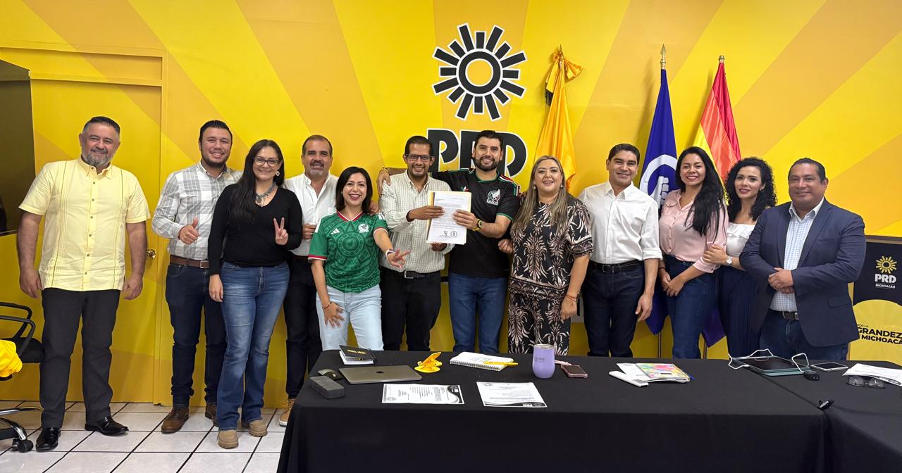 CEE del PRD Michoacán ratifica a Conrado Paz como coordinador de la bancada en el Congreso del Estado
