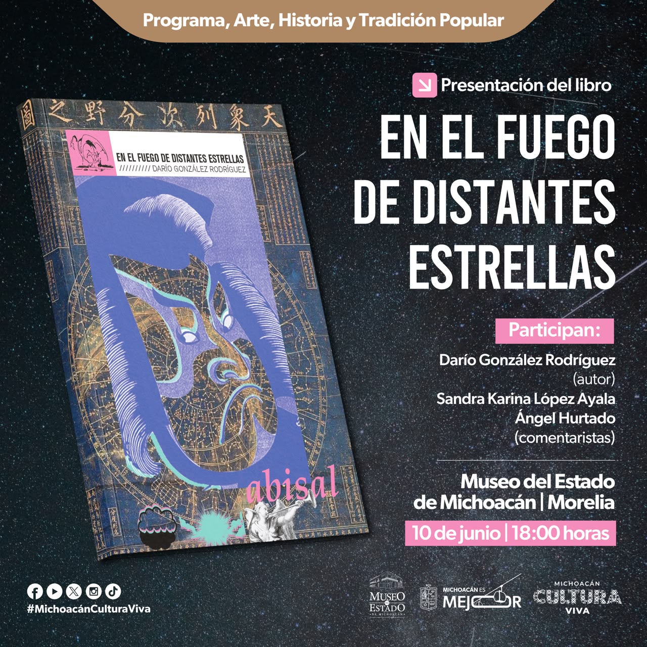 Poesía y ciencia ficción convergen en el Museo del Estado con la obra de Darío González