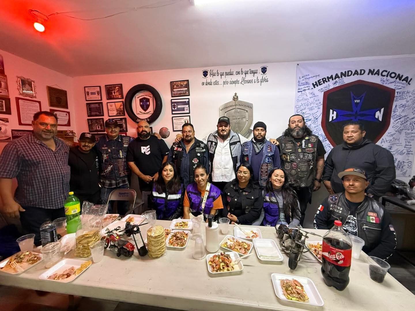 #LA CHALEKIZA, HERMANDAD NACIONAL, MALDITOS INSANOS Y TORNILLOS BIKERS SUMAN FUERZAS EN AMBICIOSO PROYECTO DE CULTURA VIAL EN ZAMORA.