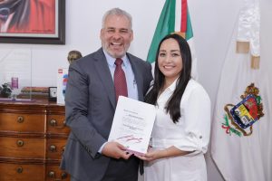 Designa Bedolla a María Elena Huerta Moctezuma como nueva secretaria de Desarrollo Urbano y Movilidad<br>