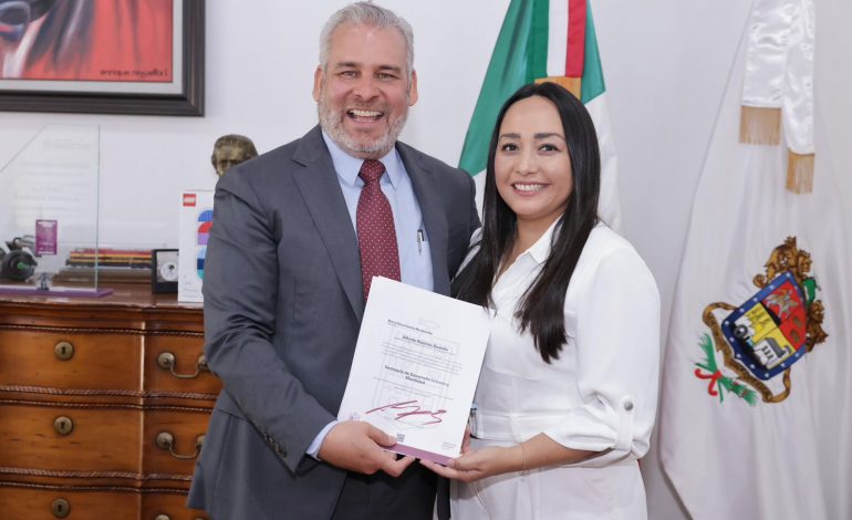 Designa Bedolla a María Elena Huerta Moctezuma como nueva secretaria de Desarrollo Urbano y Movilidad