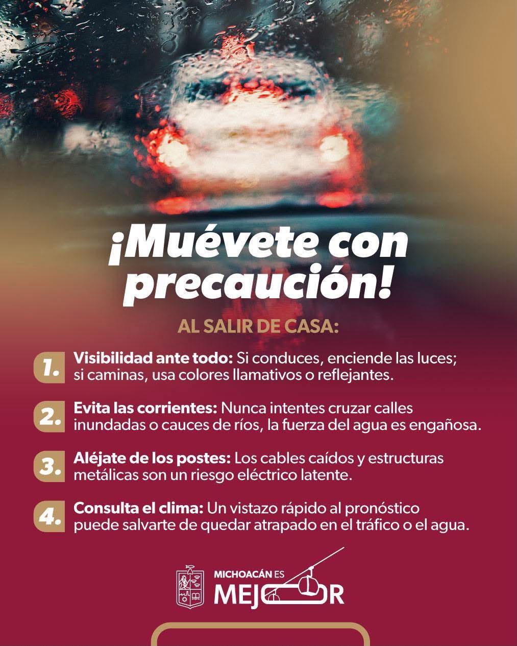 Prevé PC Estatal temporada de lluvias y ciclones 2026 más activa; pide tomar previsiones.