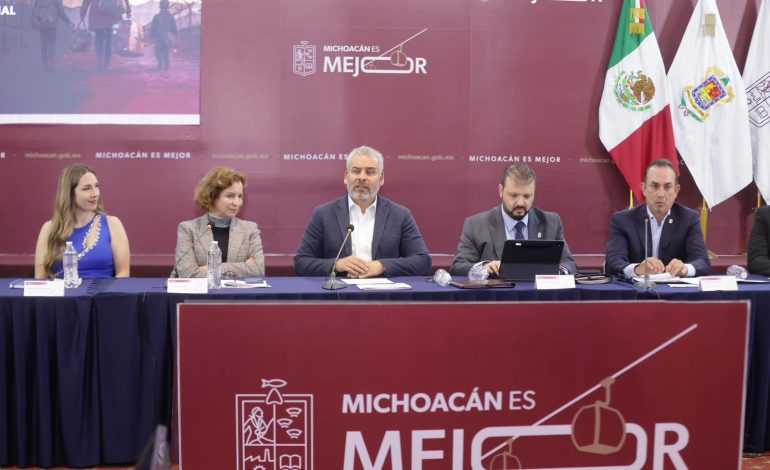 Con respaldo de ACNUR-ONU, Michoacán avanza en estrategia contra el desplazamiento forzado: Bedolla.