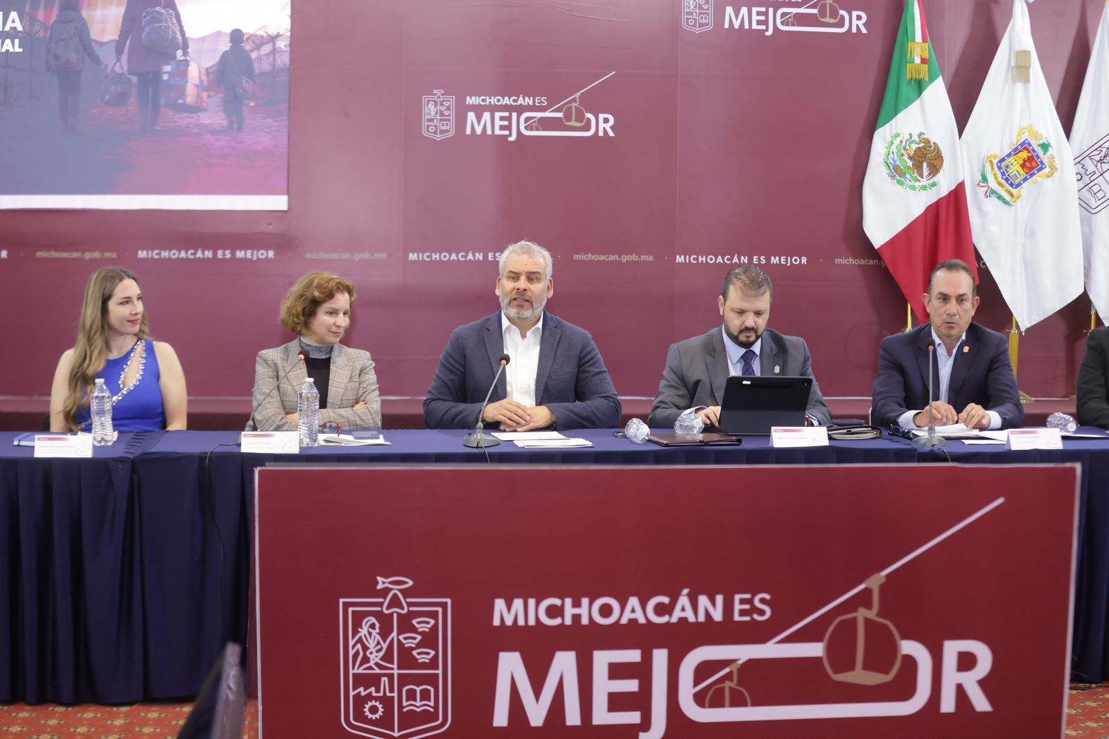 Con respaldo de ACNUR-ONU, Michoacán avanza en estrategia contra el desplazamiento forzado: Bedolla.
