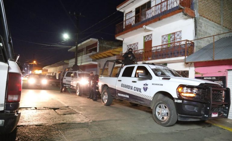 Tras repeler una agresión, SSP y GN detienen a 4 personas y abaten a presunto líder delincuencial.