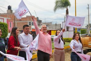 Impulsa Bedolla desarrollo y movilidad en Maravatío con rehabilitación del bulevar Leona Vicario.