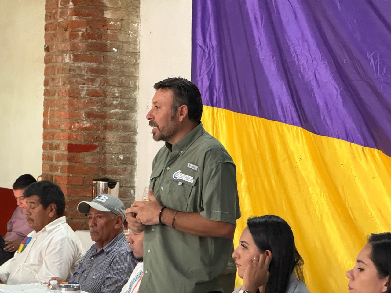 Conagua Michoacán resolverá las demandas de agua en 40 pueblos originarios.