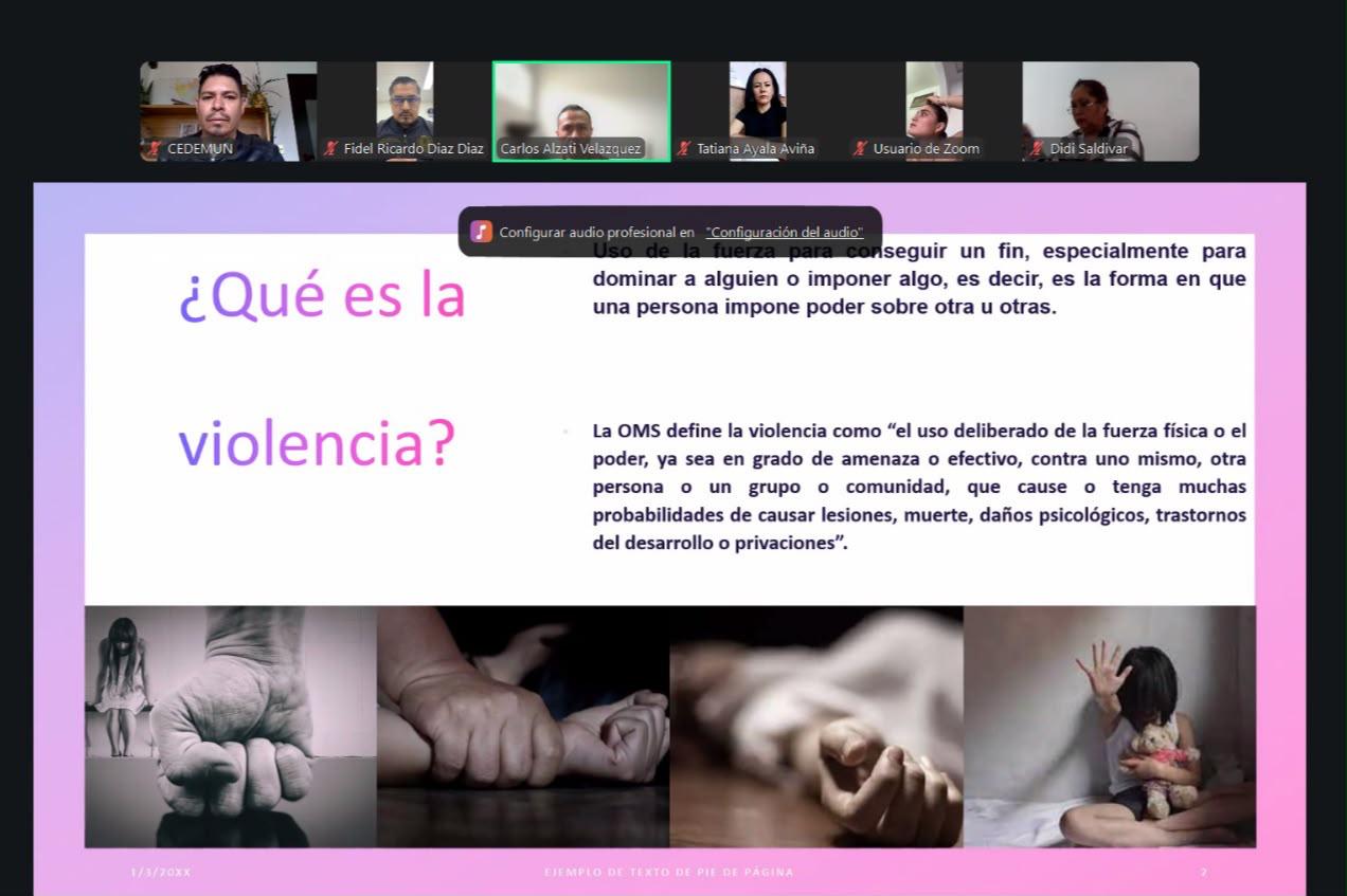 Promueve CTP profesionalización de autoridades municipales en atención a víctimas y canalización de denuncias