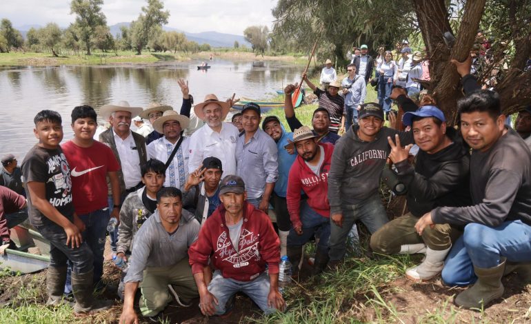 Siembra de 40 mil peces en el lago de Pátzcuaro, prioridad para su rescate: Bedolla.