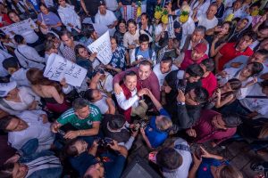 Carlos Torres Piña encabeza en Morelia asamblea masiva en defensa de la soberanía nacional