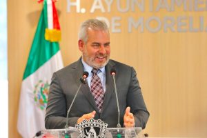 A 25 años de su rescate, el Centro Histórico de Morelia impulsa el empleo, la economía y el turismo: Bedolla.