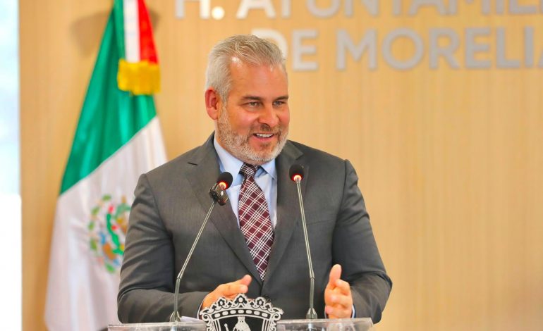 A 25 años de su rescate, el Centro Histórico de Morelia impulsa el empleo, la economía y el turismo: Bedolla.