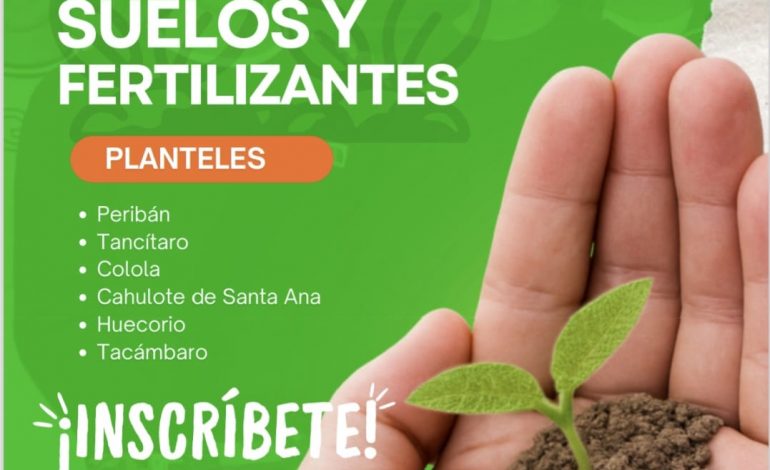 Ofrece Cecytem carrera técnica en Suelos y Fertilizantes para impulsar el desarrollo sostenible del campo