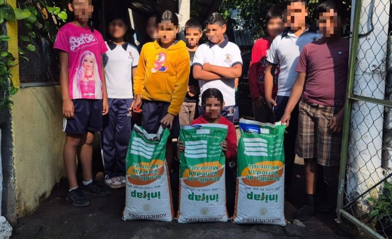 Sader impulsa cultivo de maíz proteico con apoyo de comunidades escolares de La Huacana