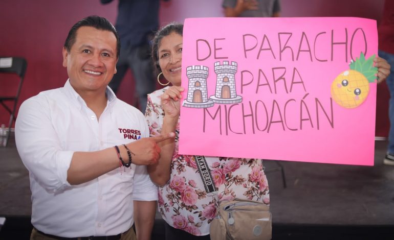 Torres Piña: con honestidad venimos del pueblo y Morena hoy lo representa