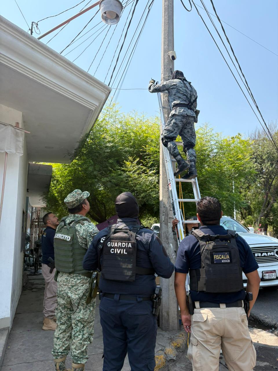 FGE y fuerzas de seguridad desinstalan 13 cámaras «parásitas»
