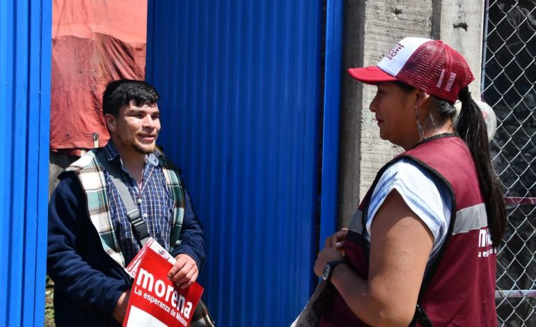 Celeste Ascencio recorre Caltzontzin y reafirma la importancia de la organización y la información