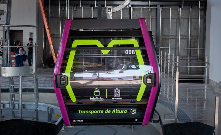 Así serán las cabinas inteligentes del nuevo teleférico de Morelia