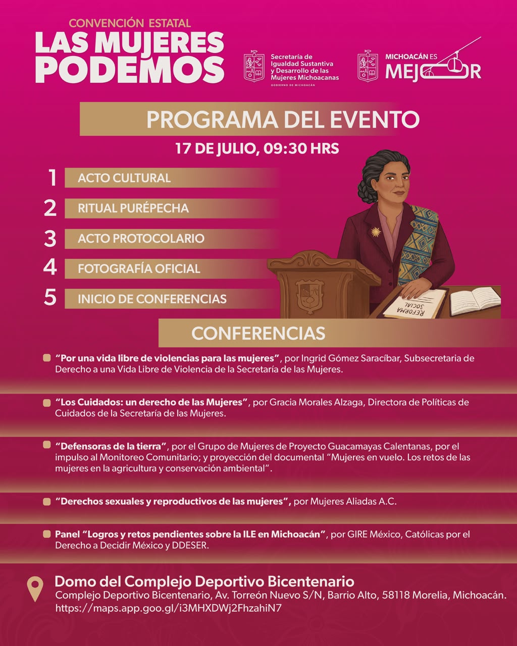 Cuidados, derechos y autonomía: estos serán los temas de la Convención Estatal de Mujeres