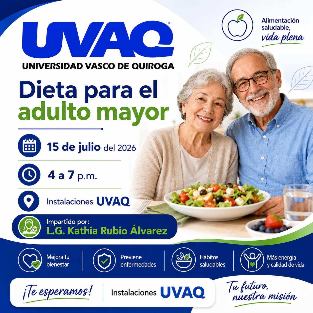 En la UVAQ se impartirán cursos relacionados al adulto mayor