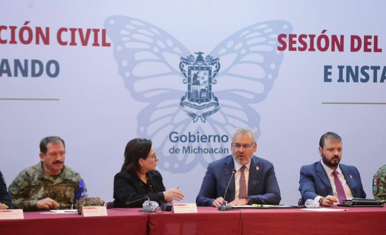 LOS TRES ÓRDENES DE GOBIERNO FORTALECEN ACCIONES DE PREVENCIÓN ANTE RIESGOS HIDROMETEOROLÓGICOS EN MICHOACÁN