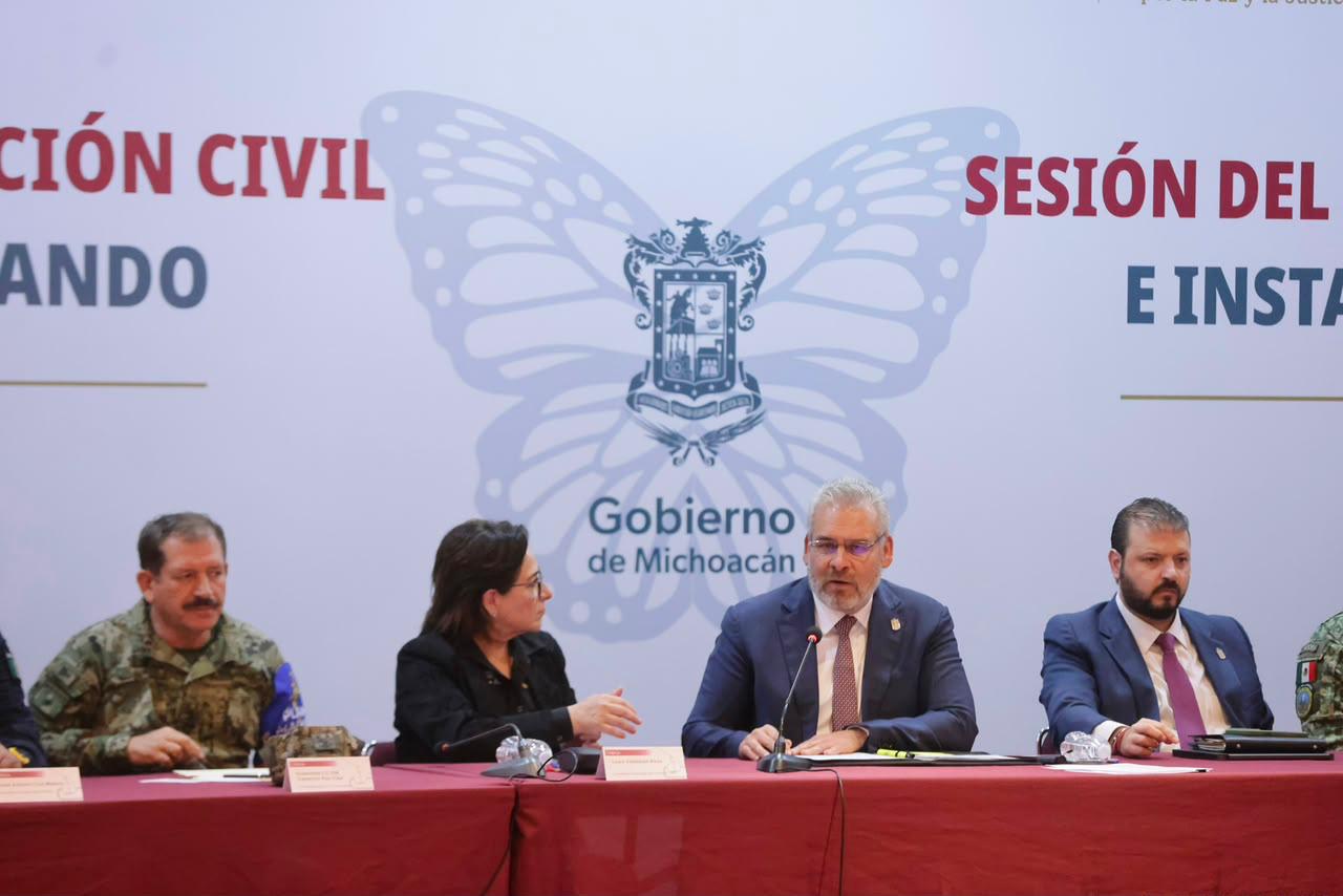 LOS TRES ÓRDENES DE GOBIERNO FORTALECEN ACCIONES DE PREVENCIÓN ANTE RIESGOS HIDROMETEOROLÓGICOS EN MICHOACÁN