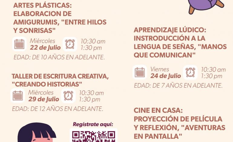 Este verano sé parte de los cursos gratuitos de «Las Solidarias» en Morelia