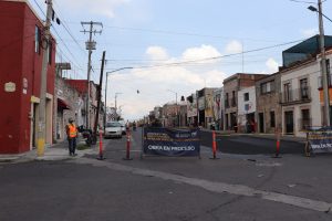 Más vialidades renovadas con el programa de reencarpetamiento del Gobierno de Morelia