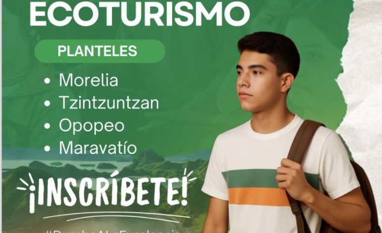 Estudia en el Cecytem y crea proyectos turísticos que cuiden el medio ambiente