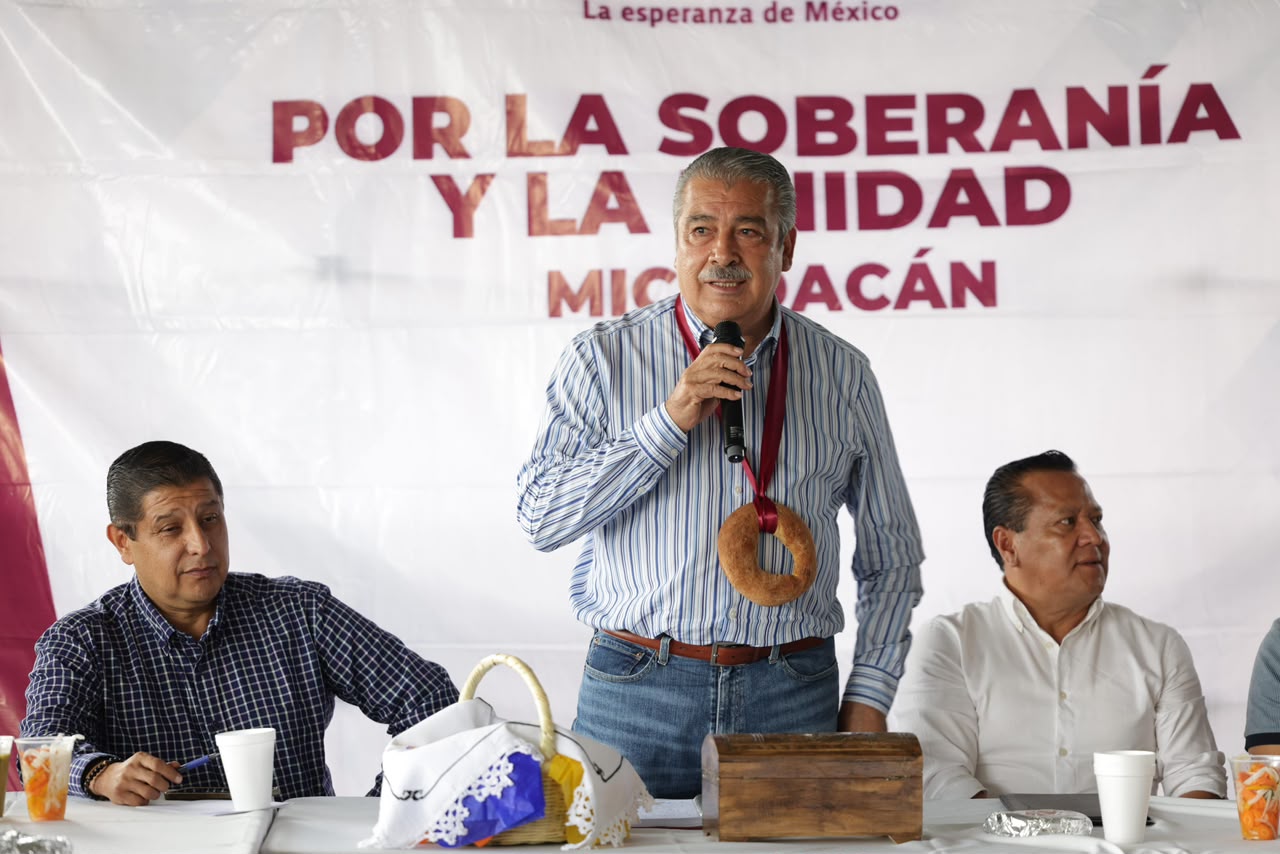 La unidad del pueblo es el baluarte para consolidar la transformación de Michoacán: Raúl Morón