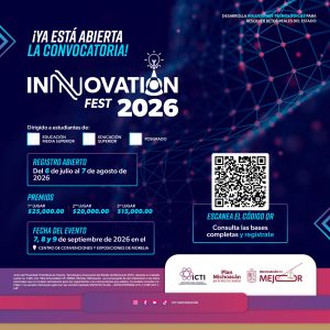 Pon a prueba tu talento en programación, participa en el Innovation Fest 2026