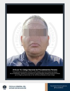 FGE cumplimenta orden de aprehensión contra dos mandos de Seguridad Pública de Zacapu