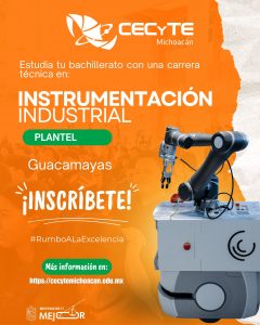 Cecytem ofrece carrera técnica en Instrumentación Industrial en plantel Guacamayas