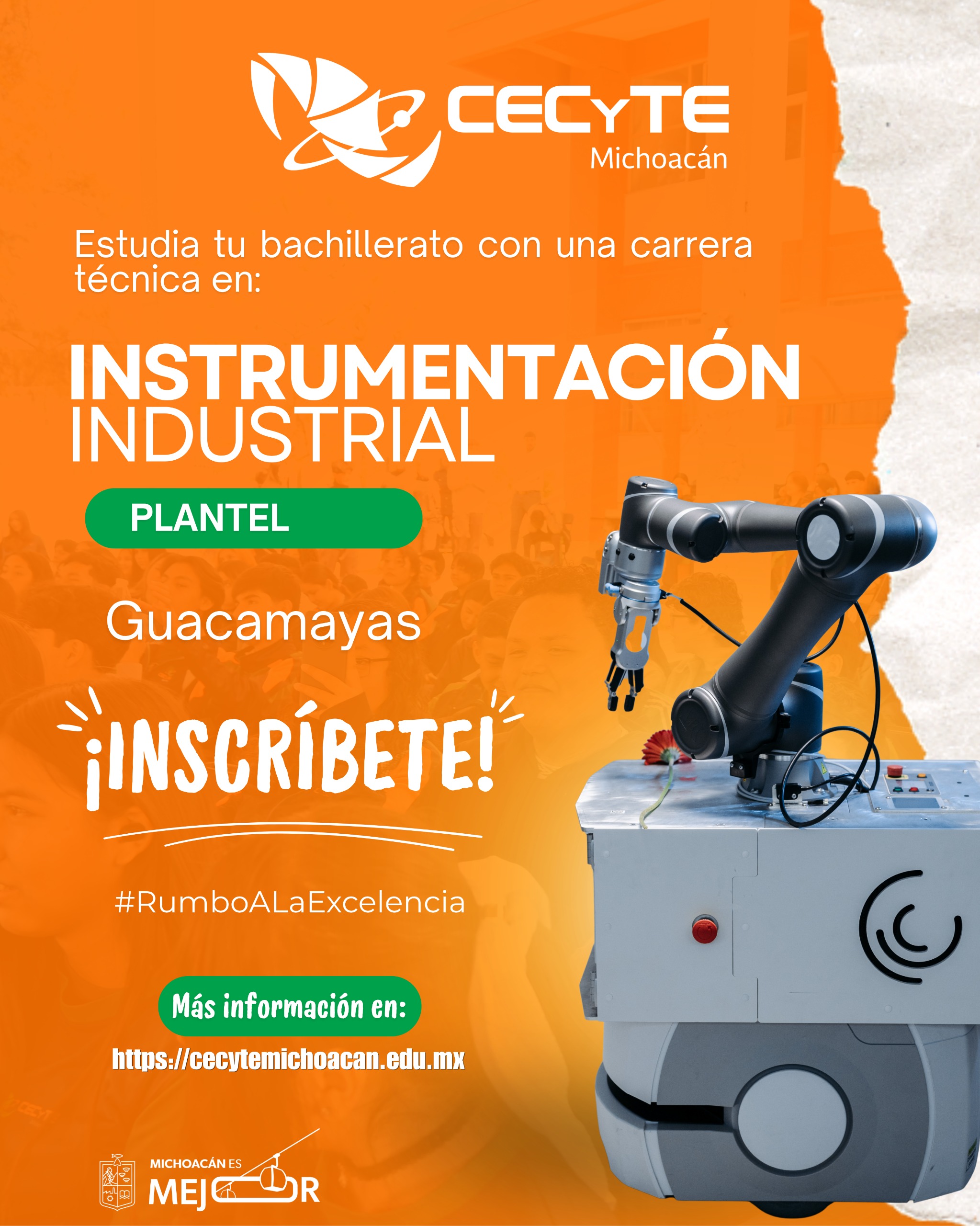 Cecytem ofrece carrera técnica en Instrumentación Industrial en plantel Guacamayas