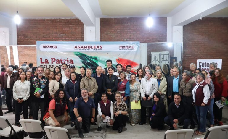 Fundadores de Morena en Michoacán respaldan a Celeste Ascencio y llaman a fortalecer la Transformación