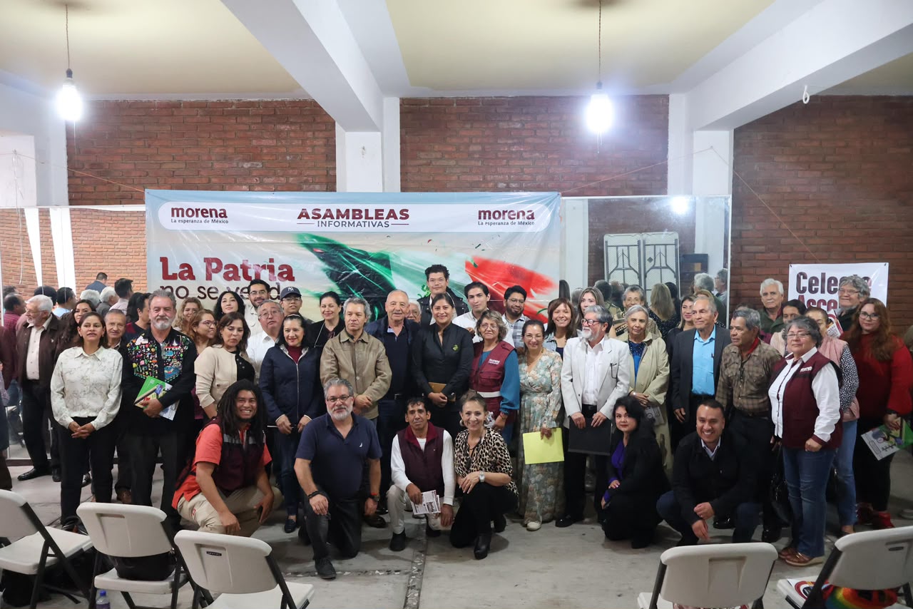Fundadores de Morena en Michoacán respaldan a Celeste Ascencio y llaman a fortalecer la Transformación
