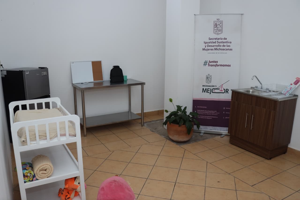 Seimujer inaugura sala de lactancia en Ario