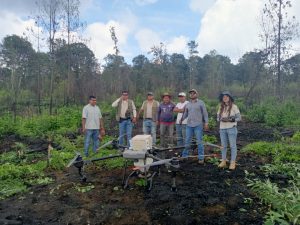 Restauran bosques de Quiroga con 48 mil semillas esparcidas con dron